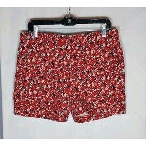 Banana Republic Shorts Sz 8 Red White & Blue Americana 4.5" Inseam Beachy Boho